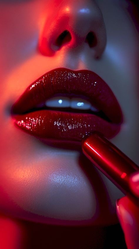rossetto rosso vibrante Quando il trucco diventa magia-Alessia Andolfi Makeup Artis